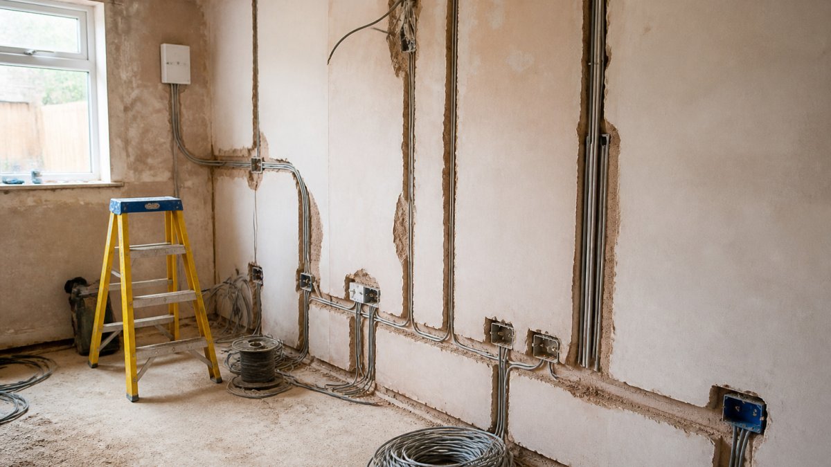 How long does a full property rewire take?