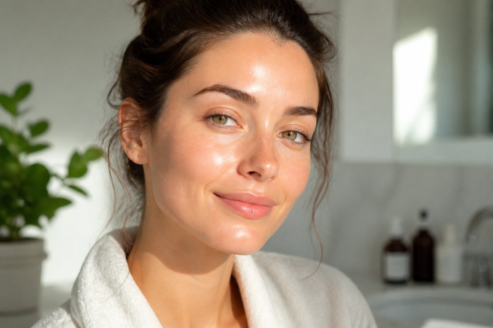 Professional illustration showing how long for skincare results