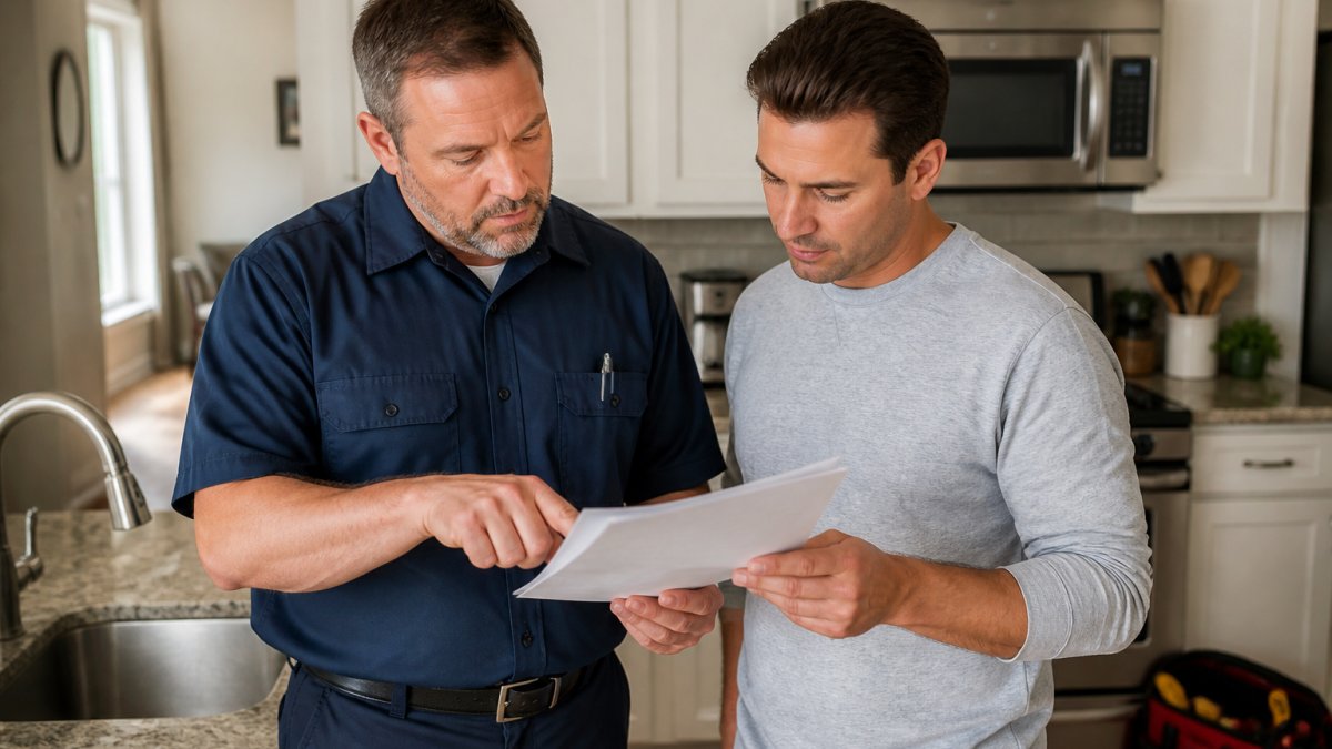 Infographic showing how much does a plumber cost for 3 hours by breaking down labor, parts, and service fees.