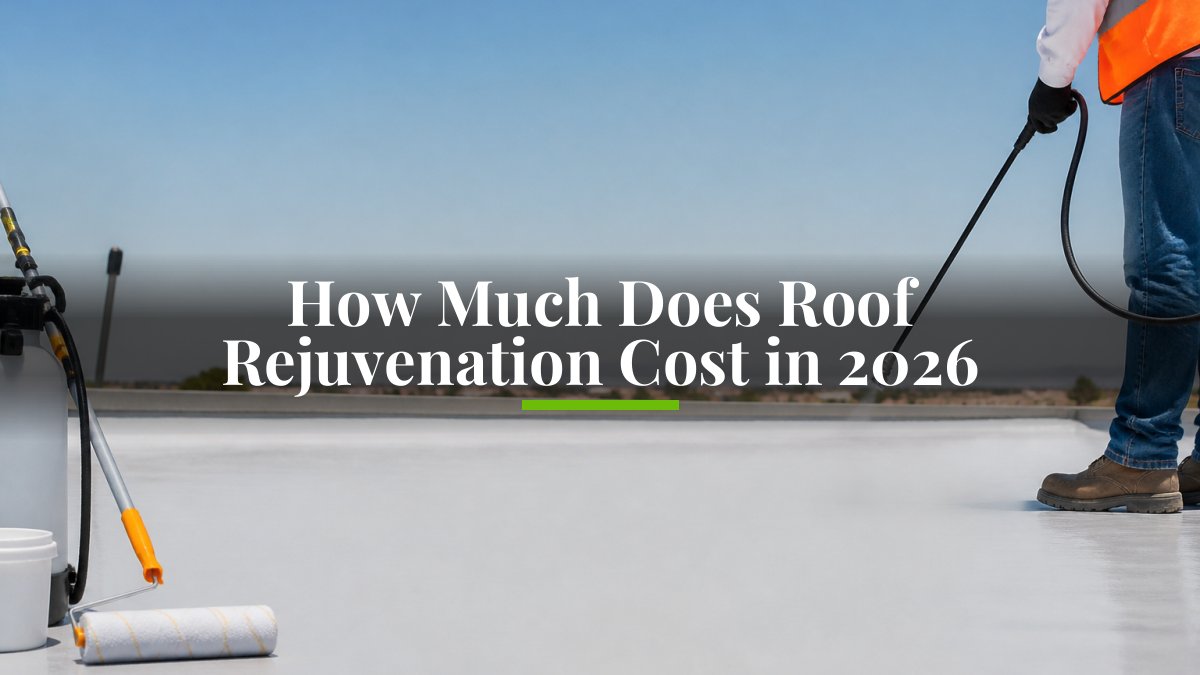 How Much Does Roof Rejuvenation Cost in 2026