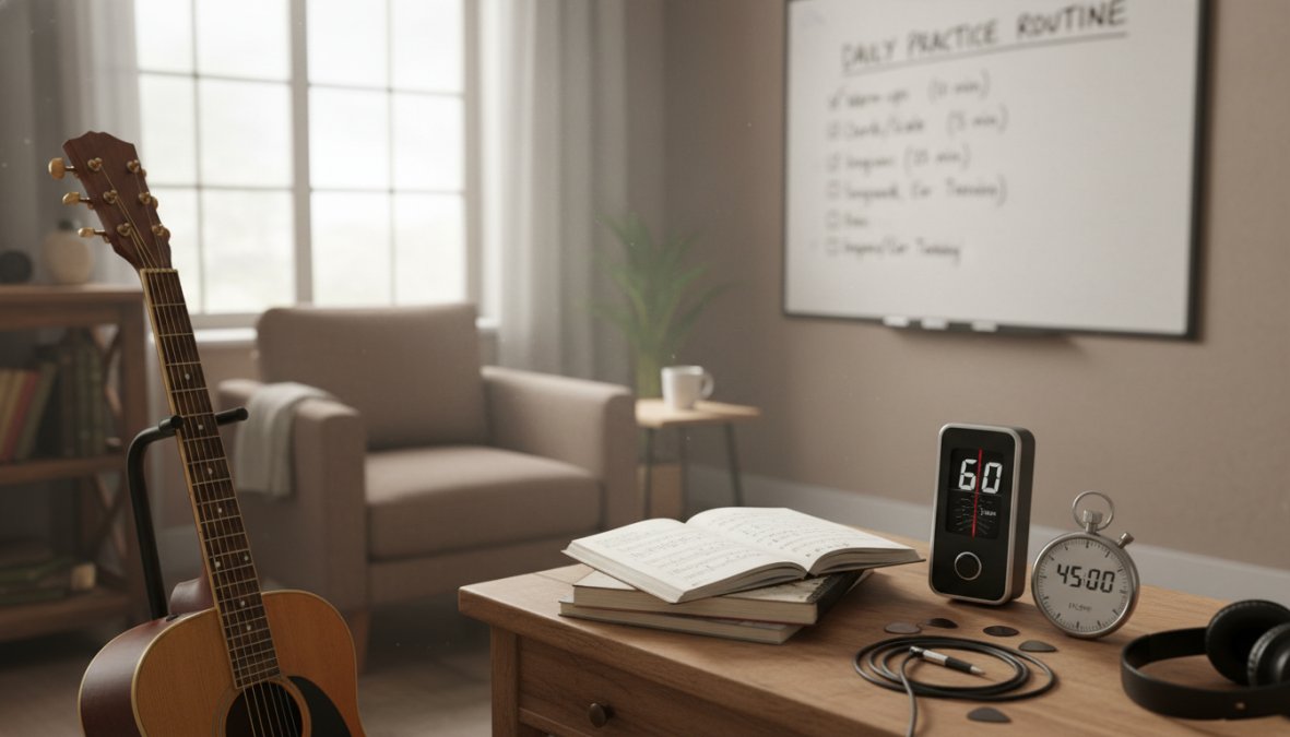 How Much Guitar Practice a Day Do You Actually Need?