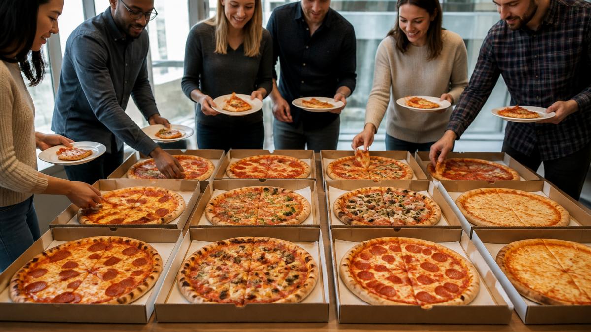 How Much Pizza to Order for 20 People