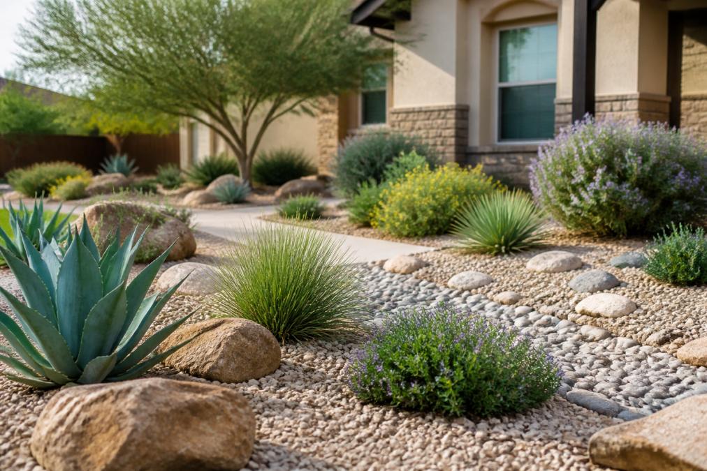 How Much Water Does Xeriscaping Save? Real Numbers