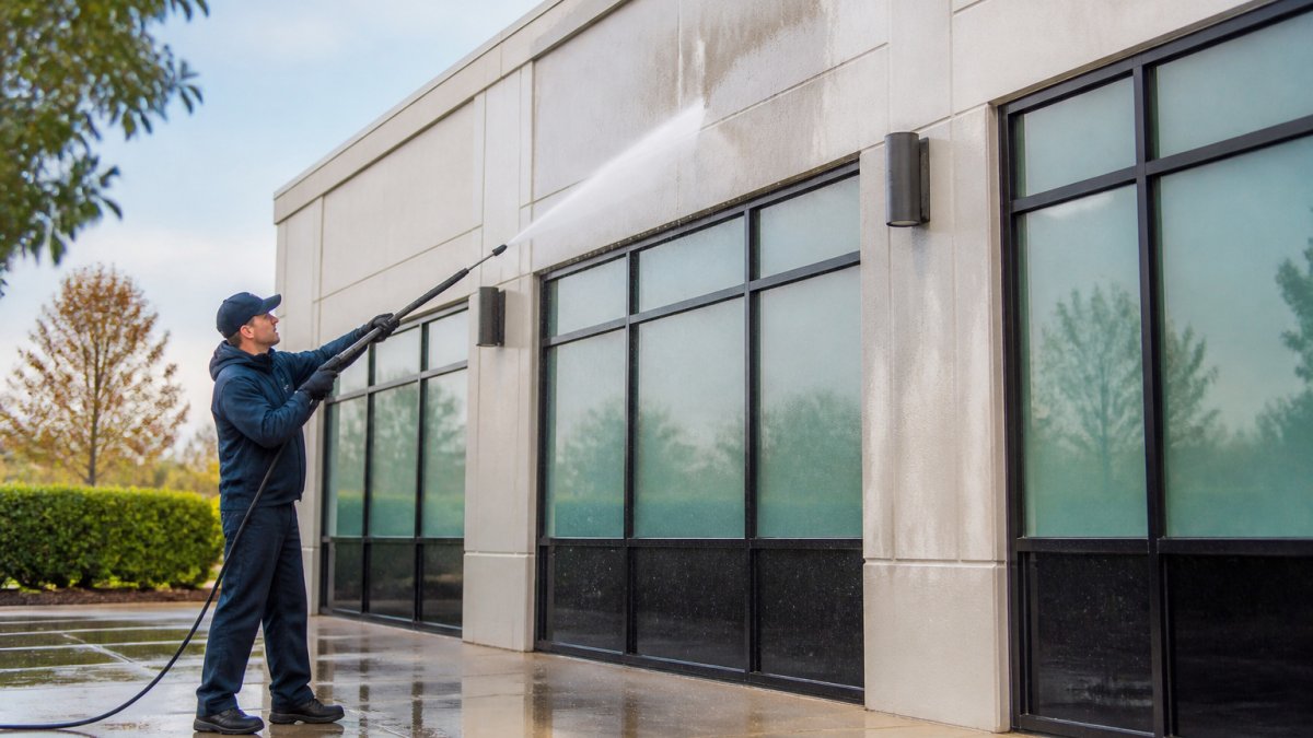 How Often to Clean Commercial Property Exteriors: A Surface-by-Surface Schedule