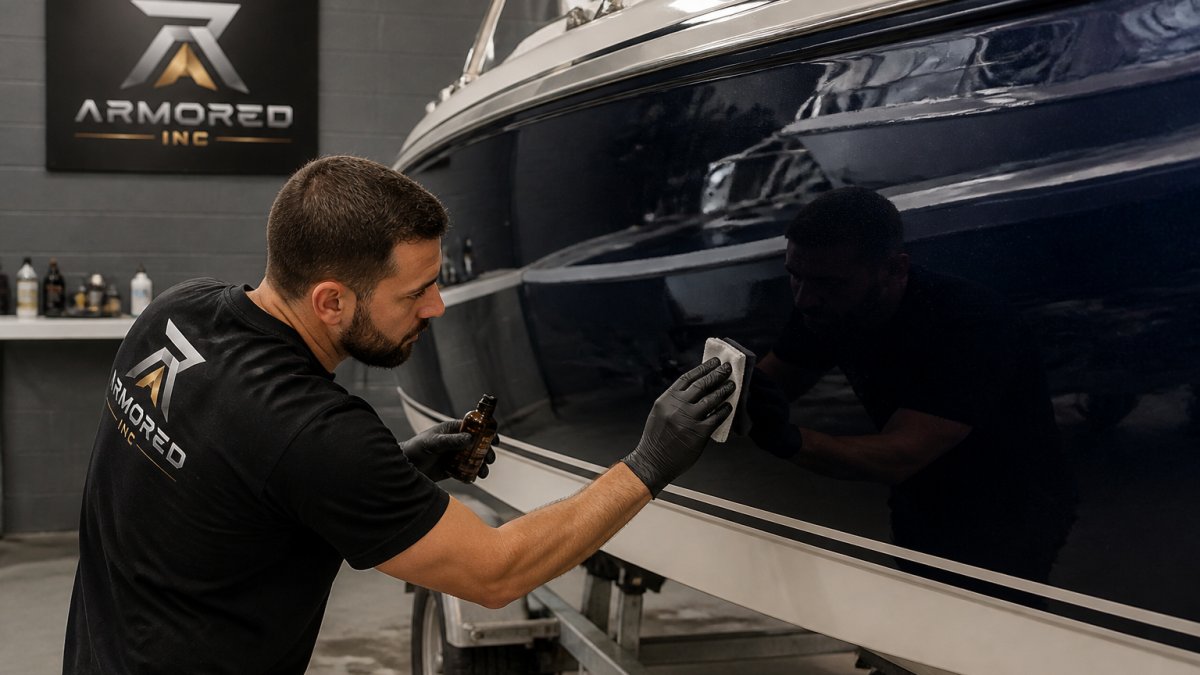 How to Apply Ceramic Coating to a Boat Hull Step by Step