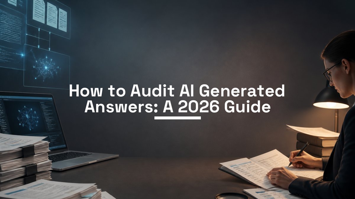 How to Audit AI Generated Answers: A 2026 Guide