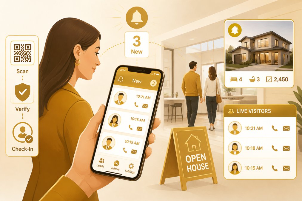 Automation workflow diagram for automate real estate lead follow-up