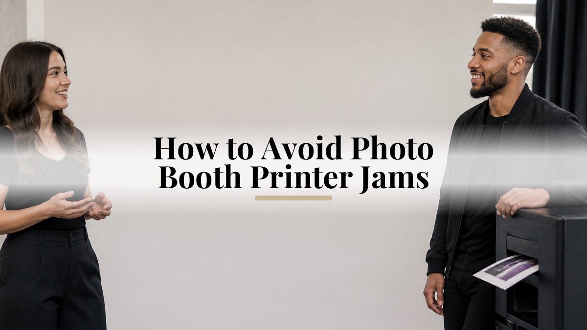 How to Avoid Photo Booth Printer Jams
