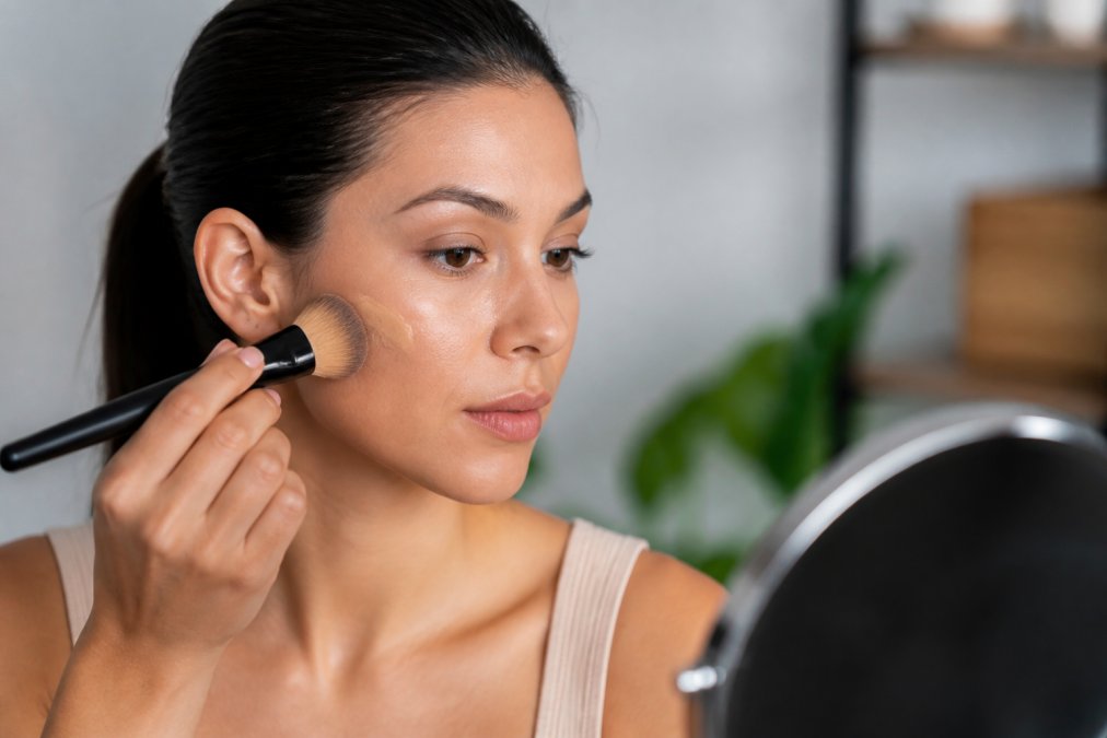 How to Blend Foundation Without Streaks