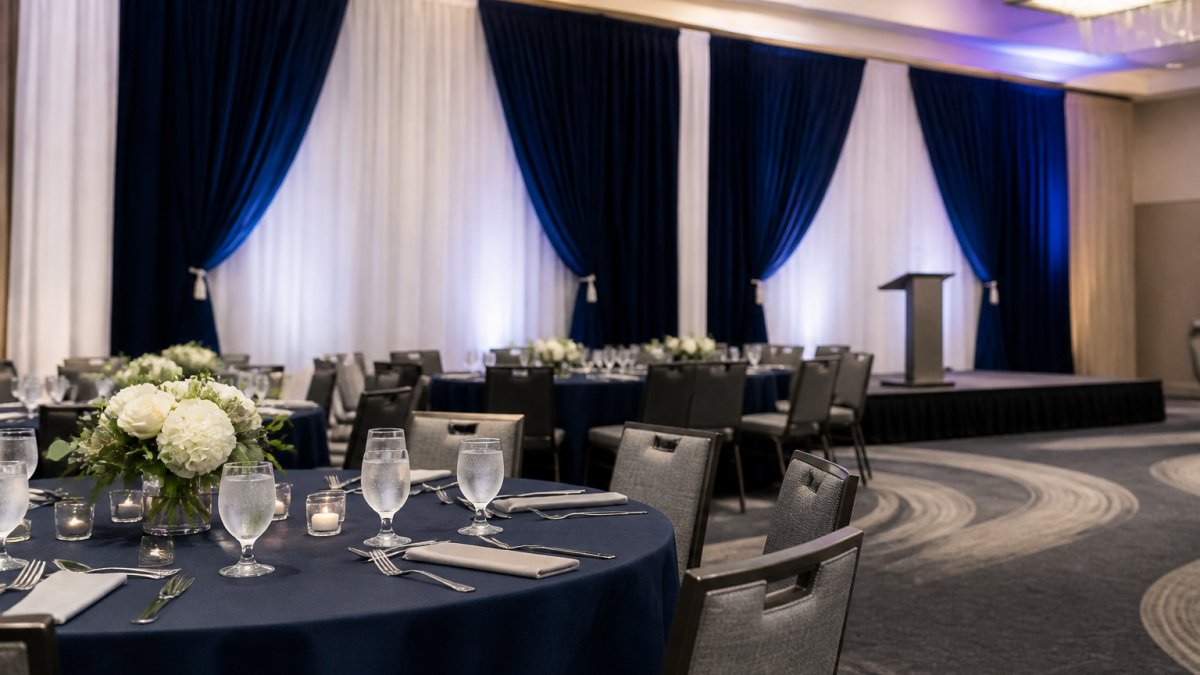 How to Brand Corporate Events With Custom Draping