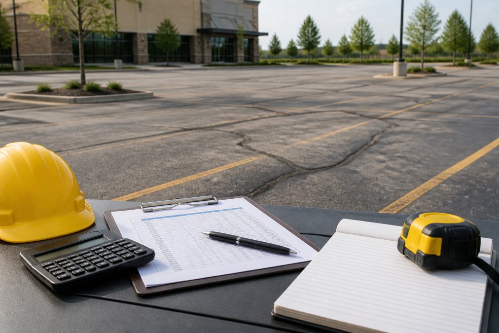 How to Budget for Commercial Parking Lot Repairs
