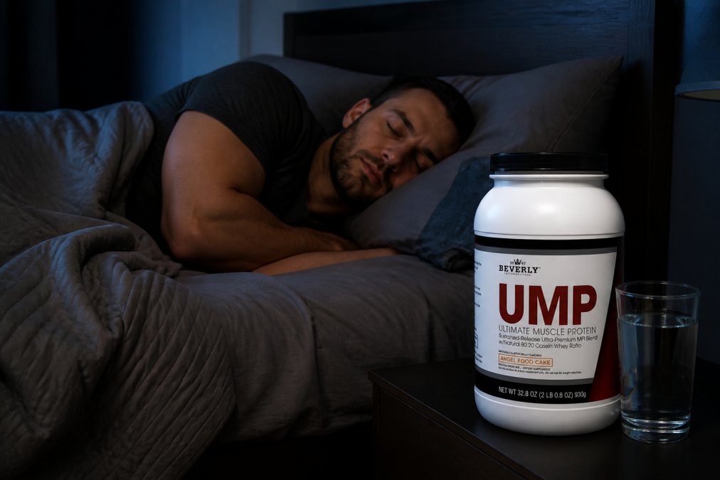 Professional illustration showing Athlete for build muscle without overtraining