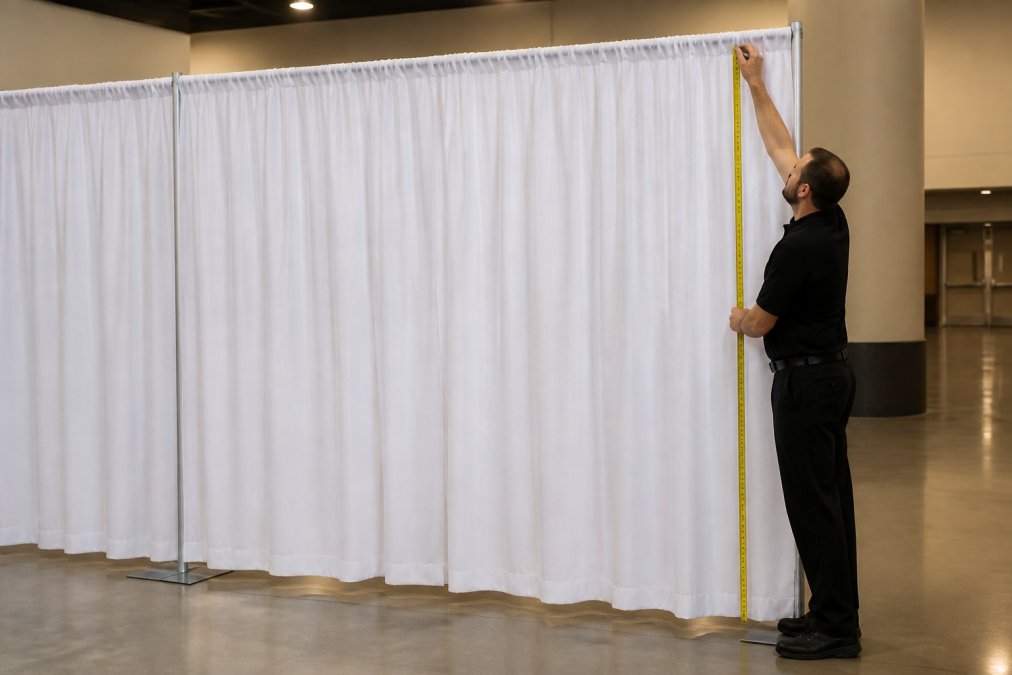 How to Calculate Pipe and Drape Height