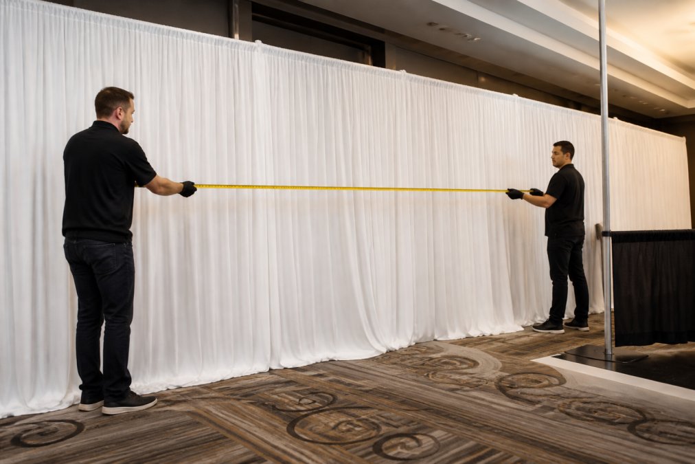 How to Calculate Pipe and Drape Needed