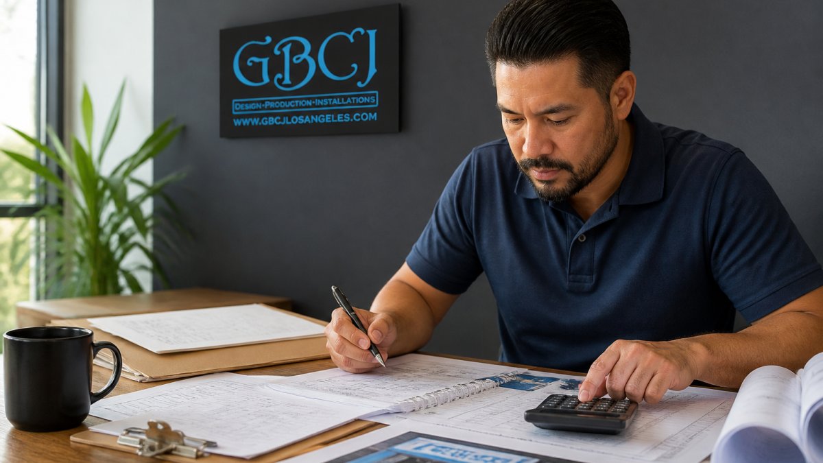 How to Calculate Signage Total Cost of Ownership