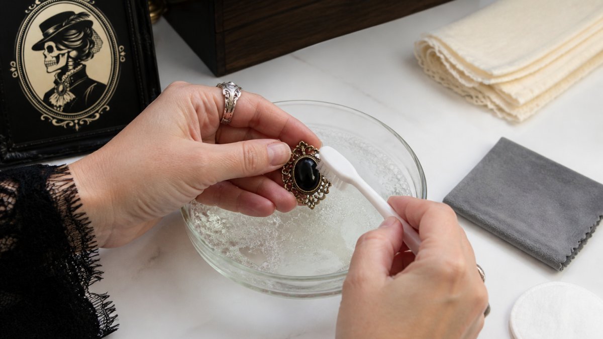Clean Water Methods How to Care for Antique Jewelry: A Collector's Guide – Mrs. Bones Curio ...