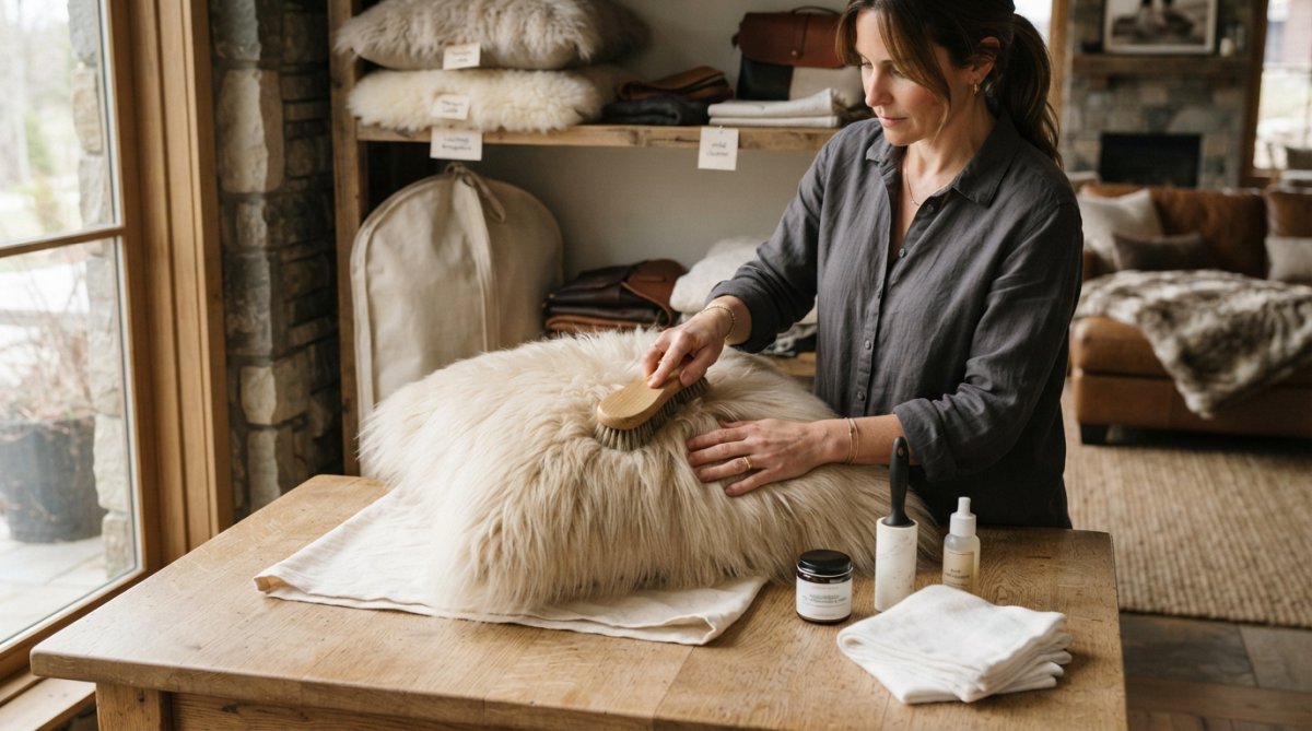 How to Care for Fur Pillows: Cleaning & Storage