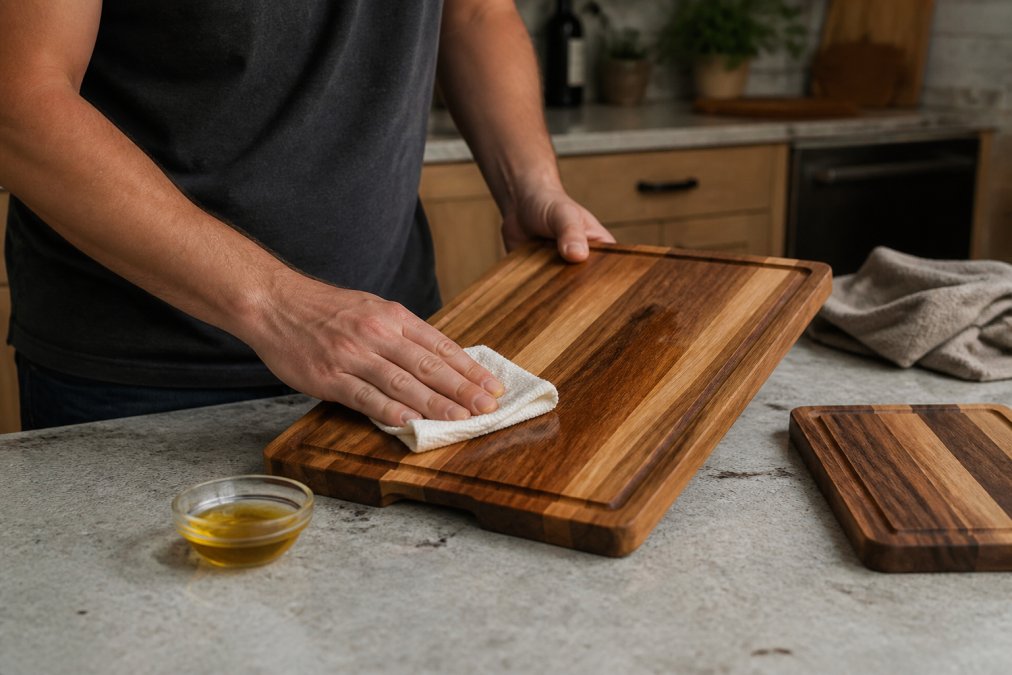 How to Care for Handmade Wooden Boards
