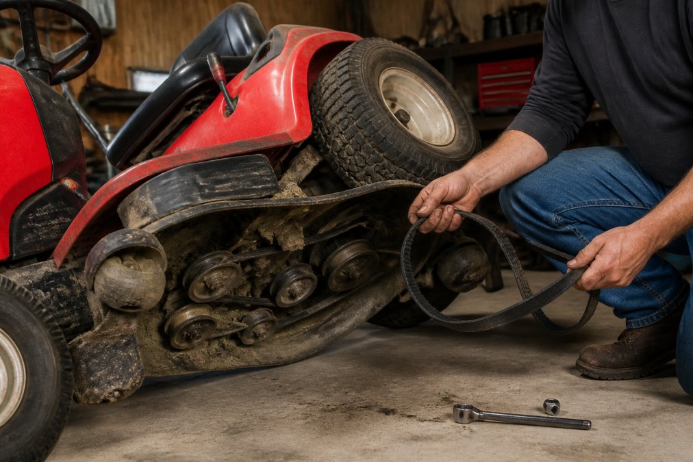 How to Change Riding Mower Belt Step by Step