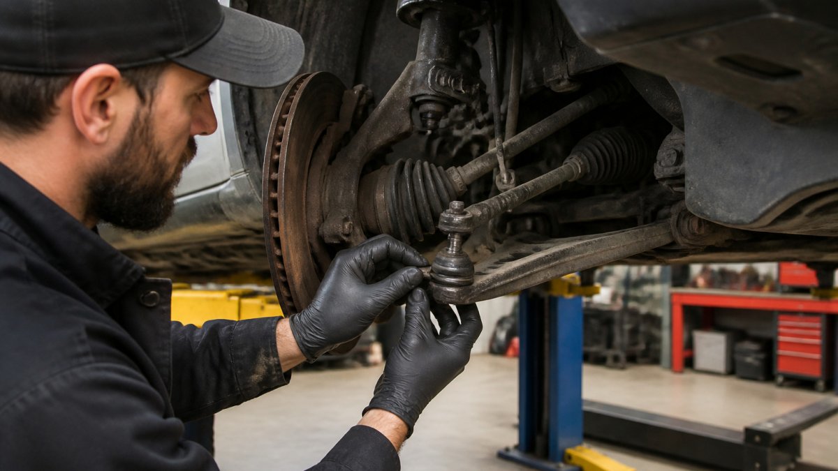 How to Check Honda Civic Ball Joints for Play