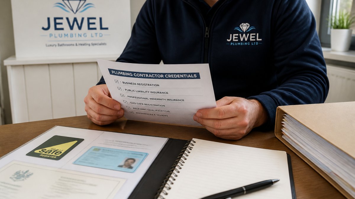 How to Check Plumbing Contractor Credentials