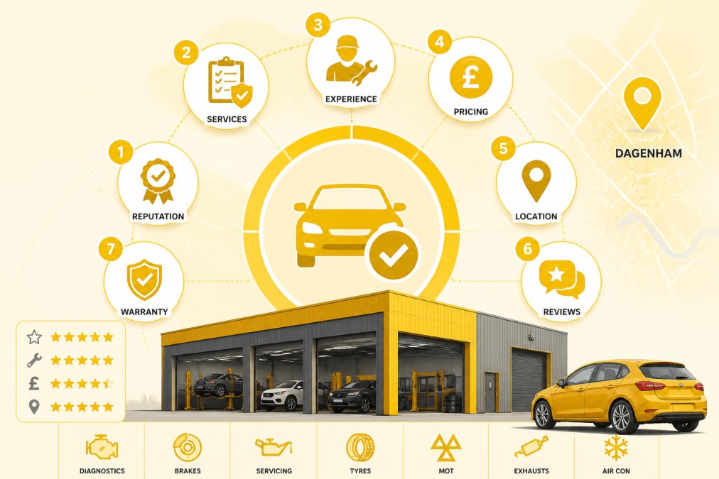 How to Choose a Car Garage in Dagenham: 2026 Guide