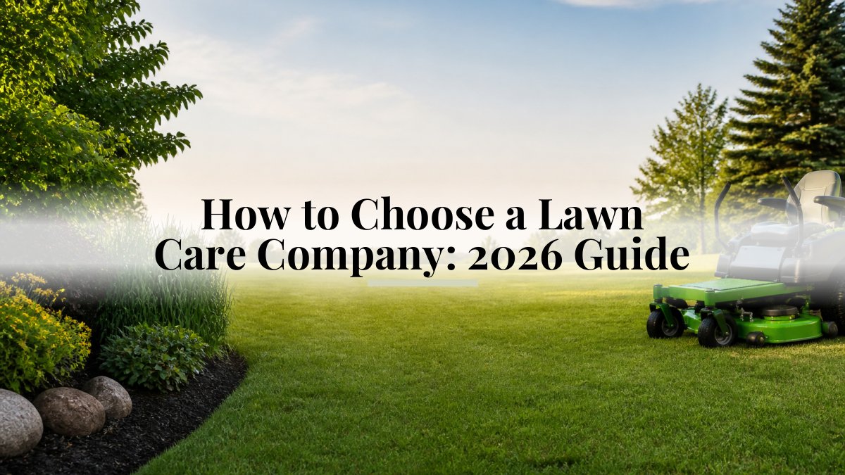 How to Choose a Lawn Care Company: 2026 Guide