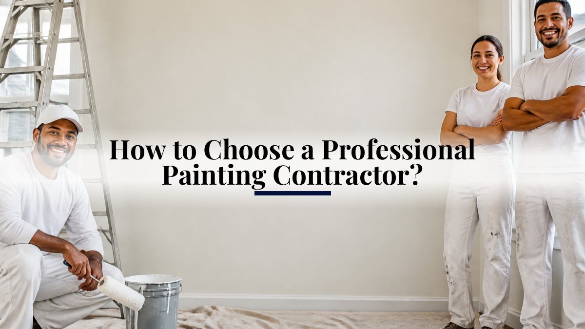 How to Choose a Professional Painting Contractor?