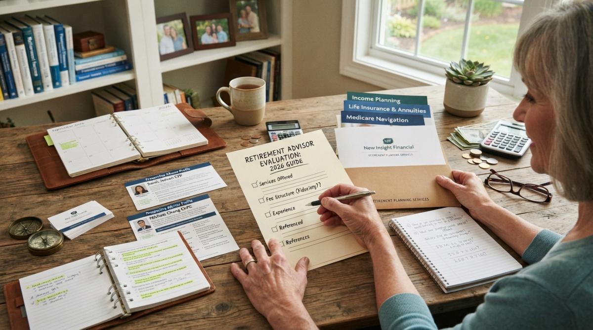 How to Choose a Retirement Financial Advisor: 2026 Guide