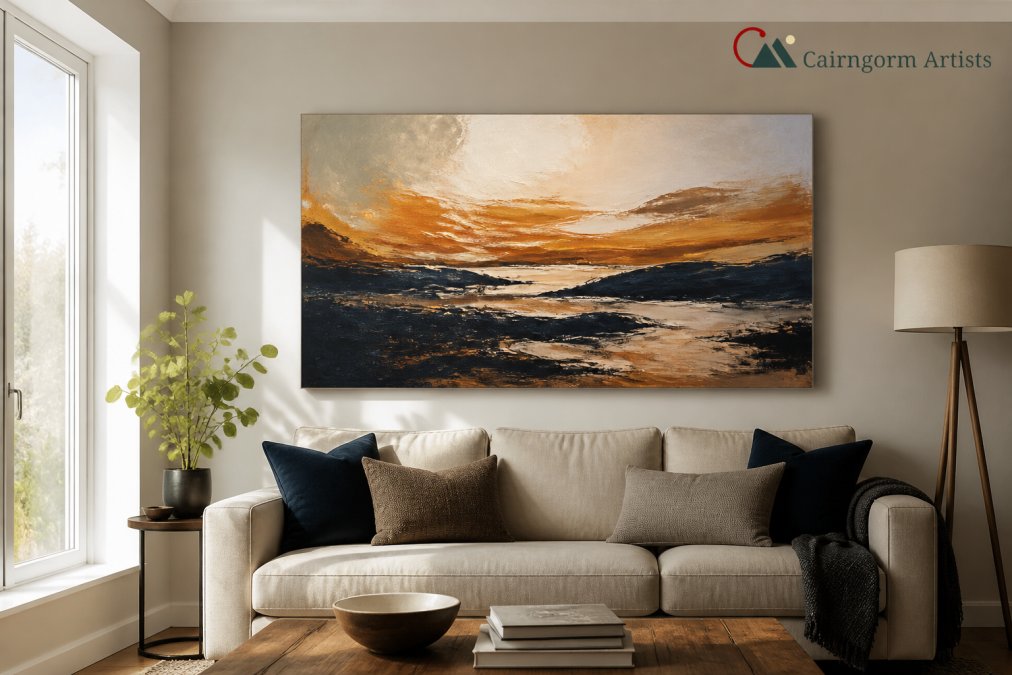 Step-by-step visual guide for choose art for living rooms