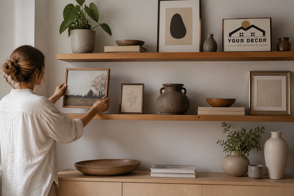 How to Choose Art for Shelves: A Styling Guide