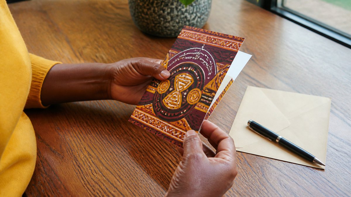 Infographic showing the essential elements that define authentic black culture greeting cards