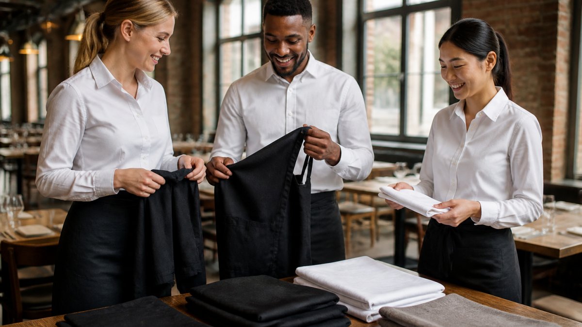How to Choose Custom Apparel for Restaurant Staff