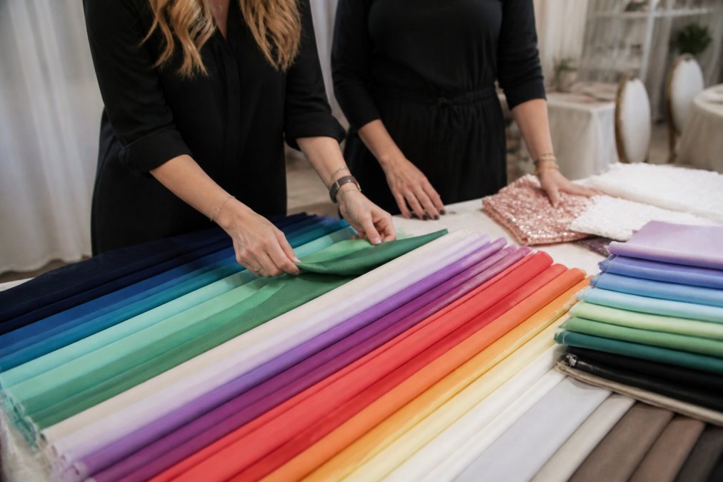 How to Choose Event Fabric Colors: A Guide