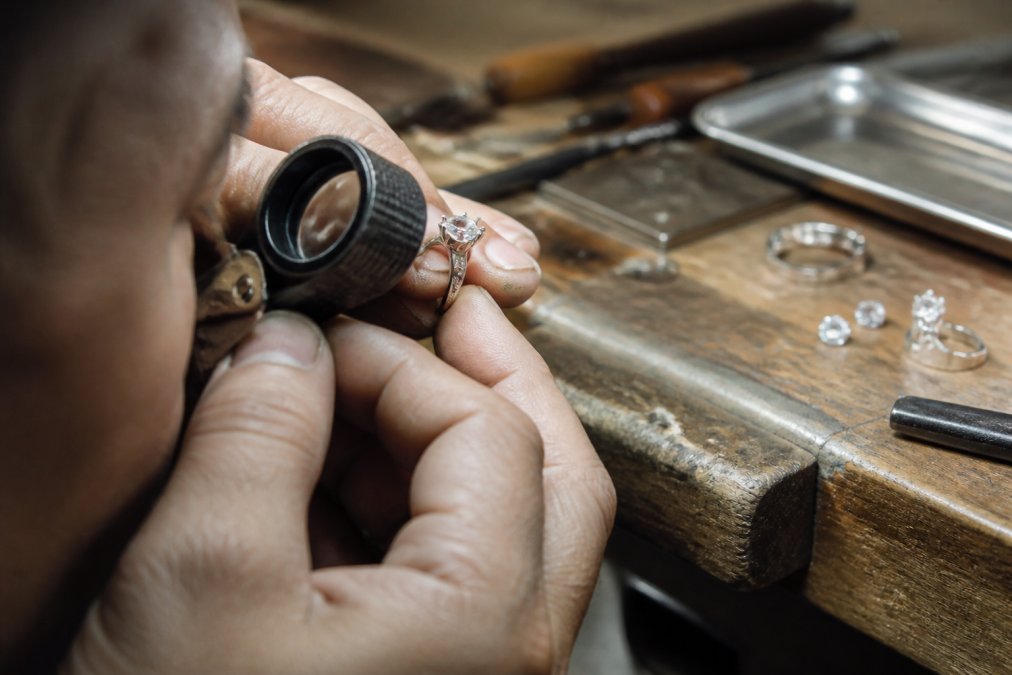 Professional illustration showing high quality jewelry
