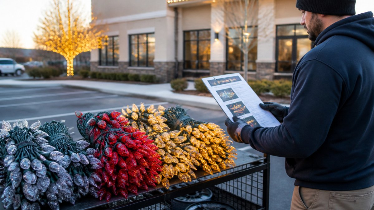 How to Choose Holiday Lighting for Your Business?