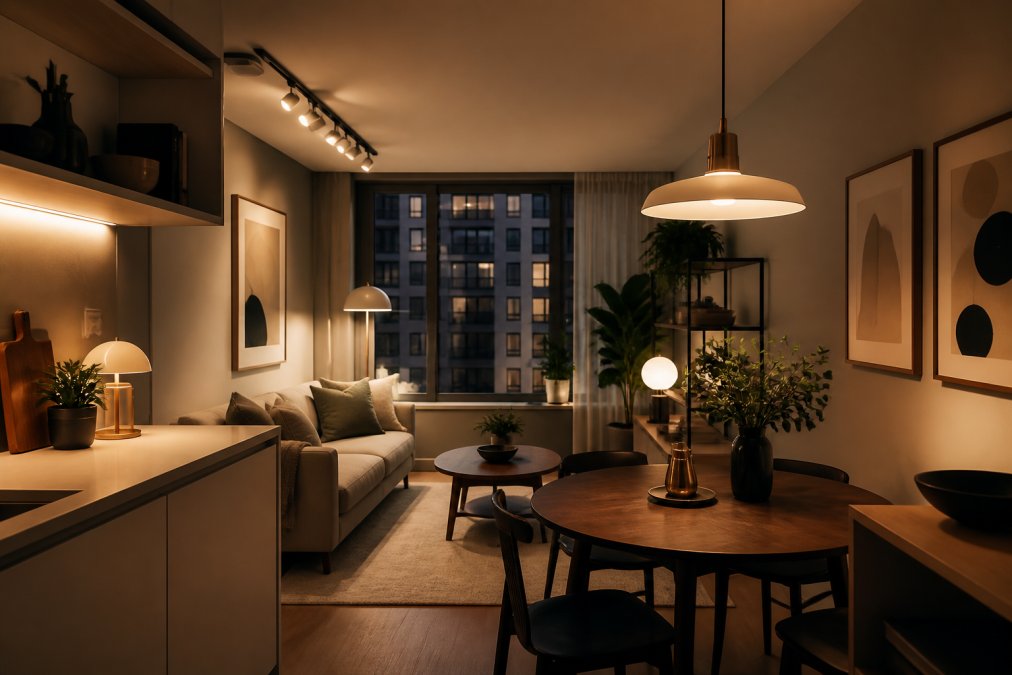 How to Choose Lighting for Small Apartments