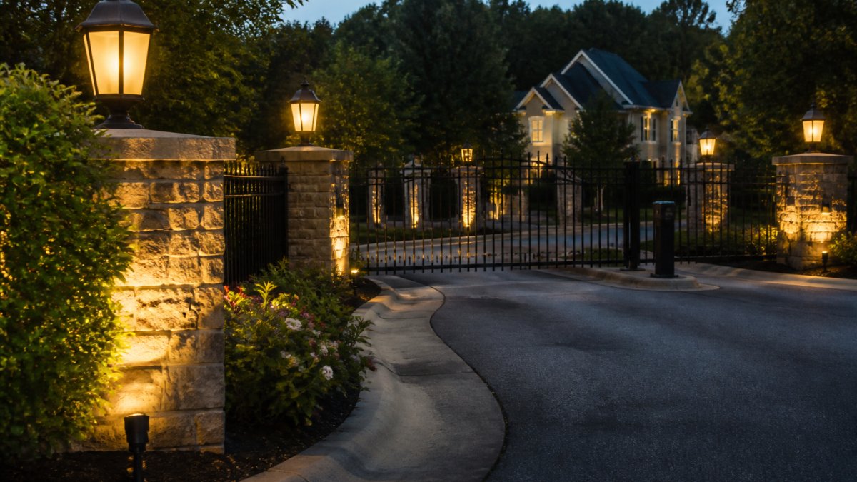 How to Choose Outdoor Lighting for Gated Communities