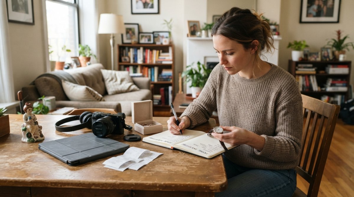 Professional illustration showing Person for renters insurance coverage limits