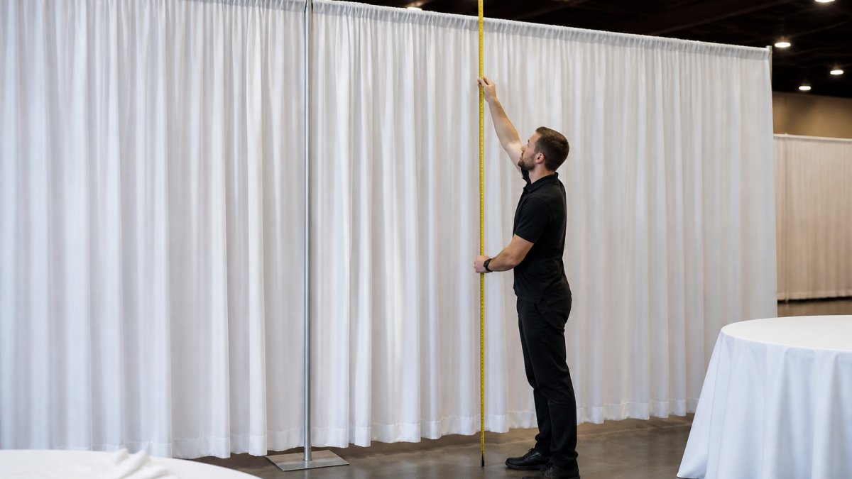 How to Choose the Right Drape Height for Venues
