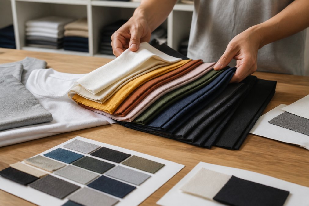 How to Choose the Right Fabric for Custom T-Shirts