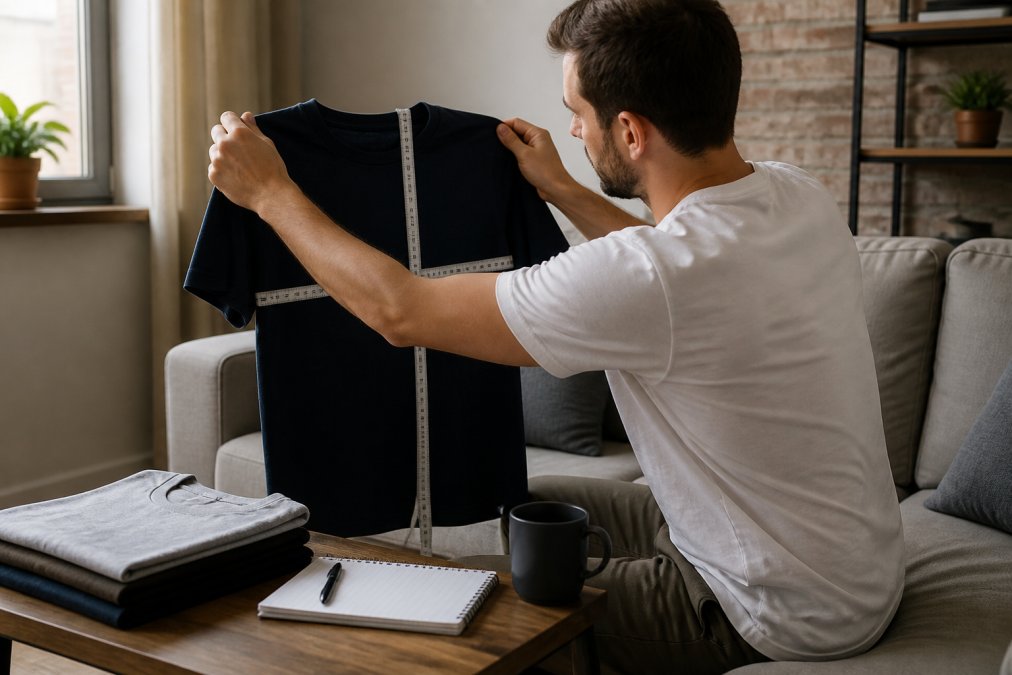 How to Choose the Right T-Shirt Size Online