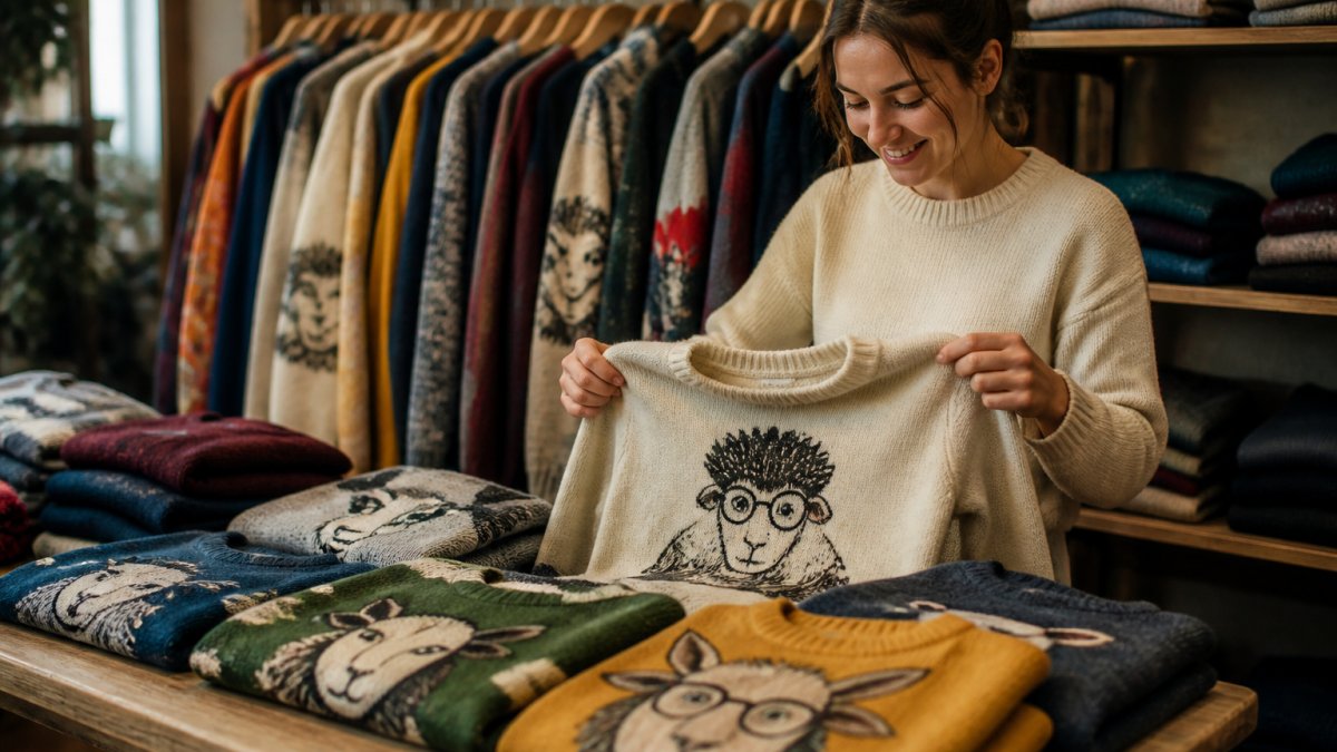 How to Choose Unique Illustrated Sweaters