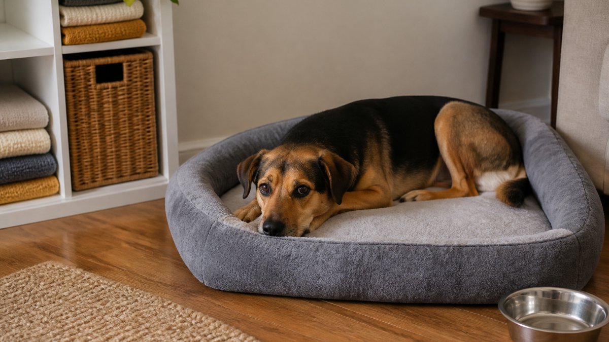 How to Choose Where an Adopted Dog Sleeps the First Night