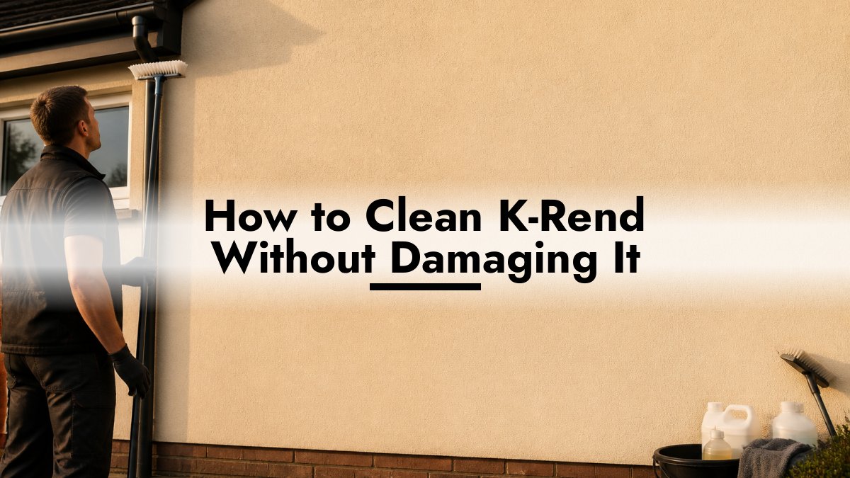 How to Clean K-Rend Without Damaging It