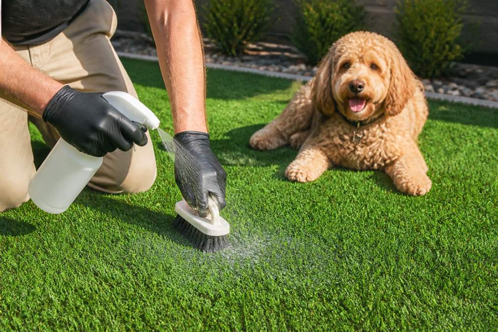 How to Clean Pet Urine From Artificial Turf