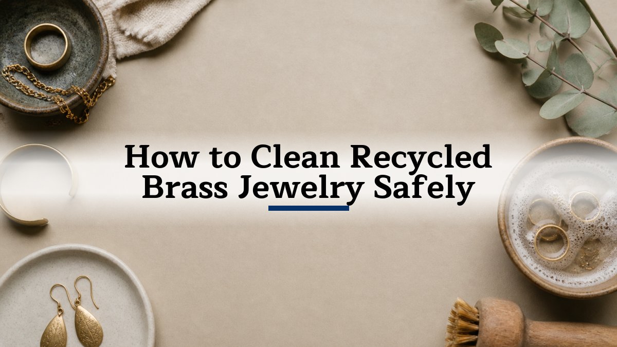How to Clean Recycled Brass Jewelry Safely