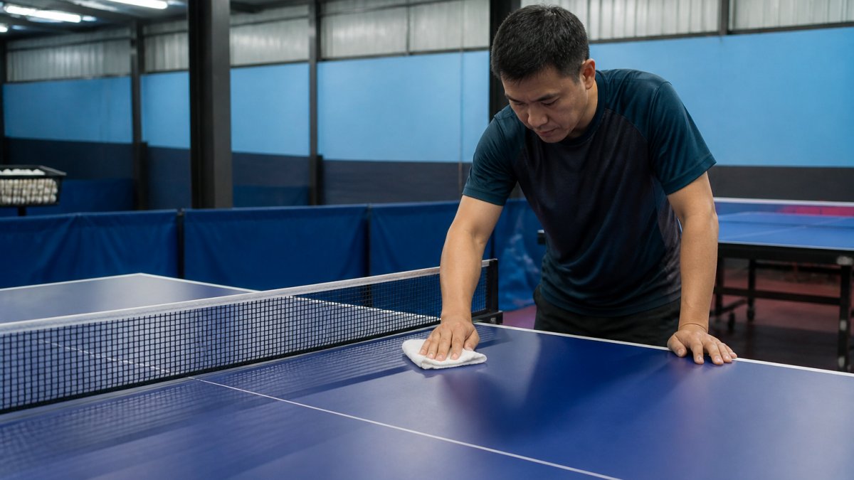 How to Clean Table Tennis Table Surface Properly