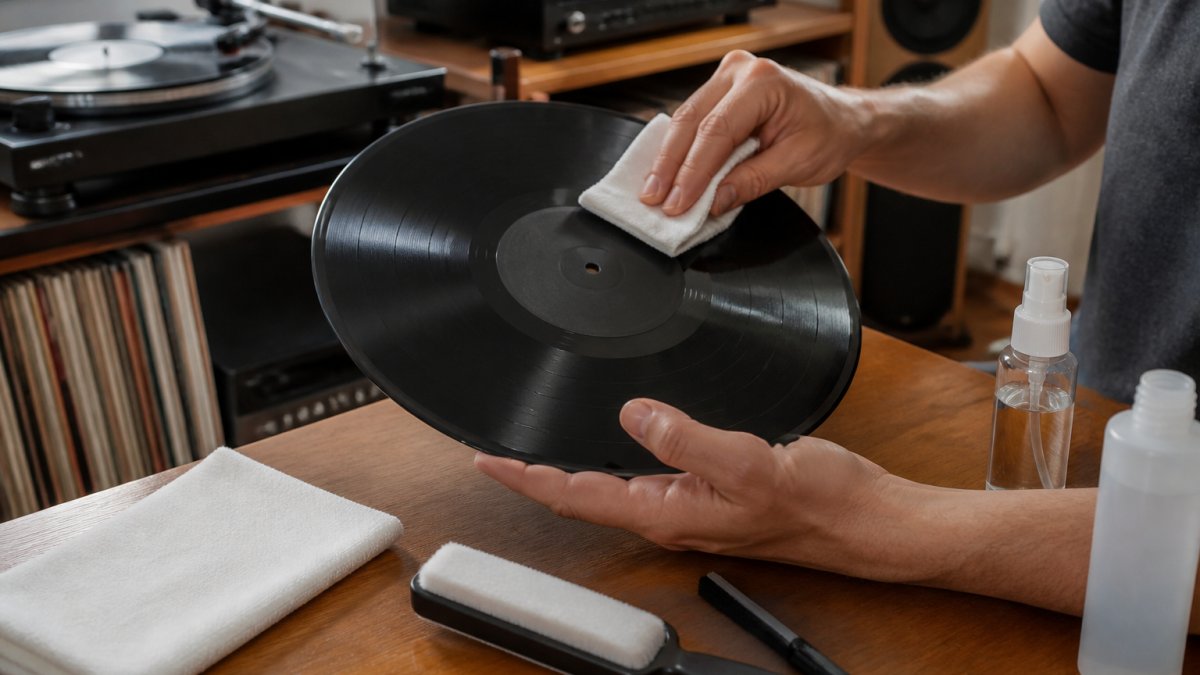 How to Clean Vinyl Records at Home Safely