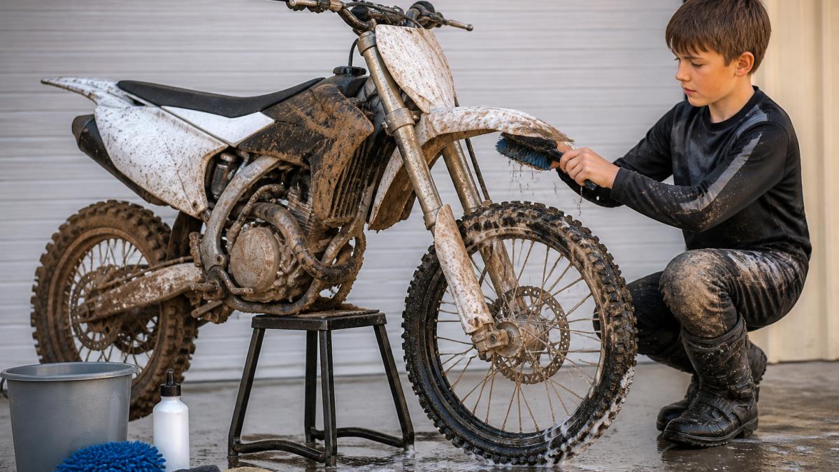 How to Clean Your Dirt Bike Properly: 7 Steps